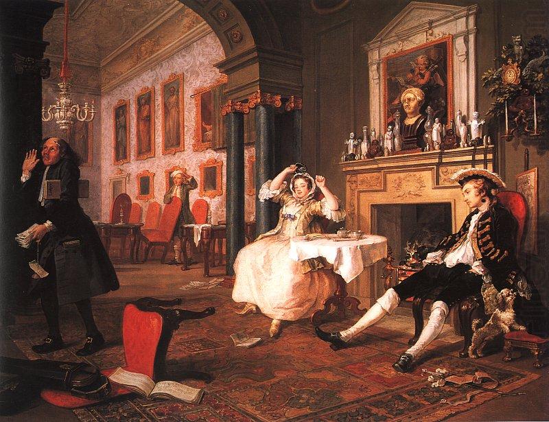 Marriage a la Mode Scene II Early in the Morning, William Hogarth